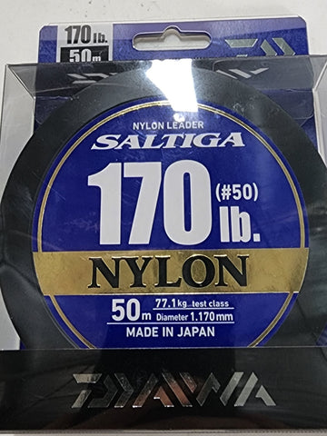 Daiwa Saltiga Nylon Leader 170lb 50m