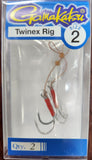 Gamakatsu Twinex Stinger Hook Rig - Size 2 ( 2 pcs)