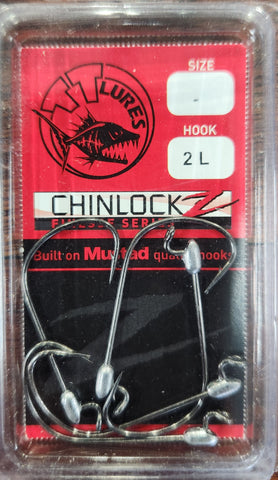 TT Lures ChinlockZ Finesse Weedless Jig Heads - Size #2 L