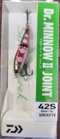 Daiwa Silver Creek Dr Minnow II Join 42S Sockeye