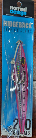 Nomad Design Ridgeback 200g Deep Jig Series Pink Sardine PSAR