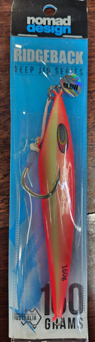 Nomad Design Ridgeback 160g Deep Jig Series FULL GLOW PINK FGP