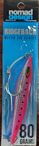 Nomad Design Ridgeback 80g Deep Jig Series PINK SARDINE PSAR
