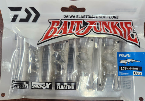Daiwa Bait Junkie 2.35" PRAWN Whitebait