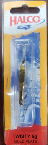 Halco Twisty Casting Lure - Gold 5g
