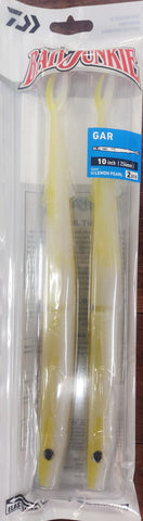 Daiwa Bait Junkie 10" Gar LEMON PEARL