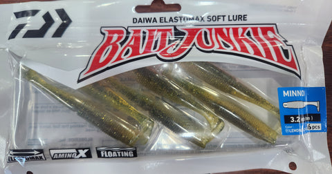 Daiwa Bait Junkie 3.2" MINNOW #51 LEMONGRASS UV
