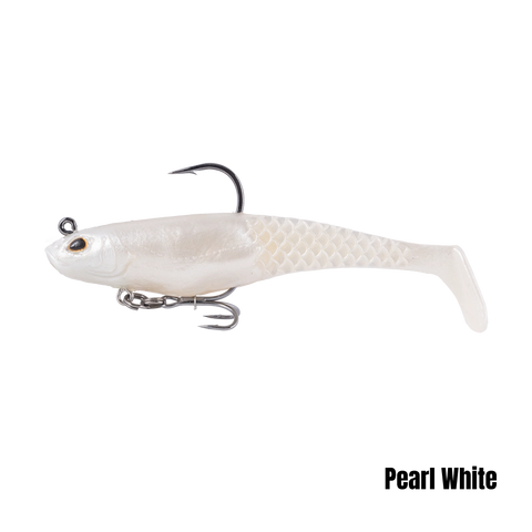 Berkley PowerBait CullShad 8" Magnum Pearl White