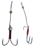 Gamakatsu Twinex Stinger Hook Rig - Size 2 ( 2 pcs)