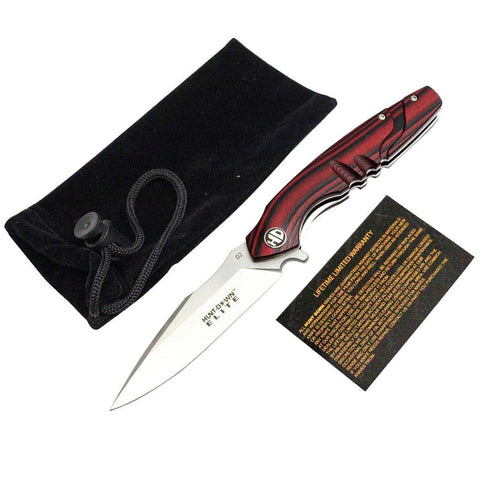 Hunt-Down Elite G10 Folding Knife K31  MS34