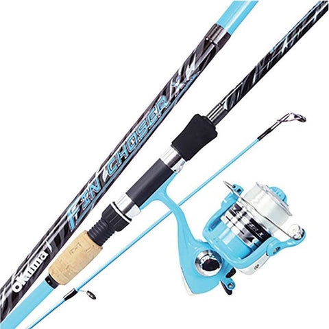 Okuma Fin Chaser Rod & Reel Combo 6'6" 2-4kg BLUE