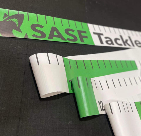 SASF Tackle 12' Shark Measure Tape
