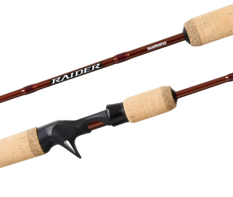 SHIMANO RAIDER BAITCAST ROD 591 5'9" 3pc 6-10kg