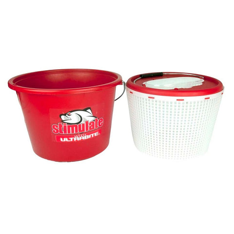 Stimulate Live Bait & Burley Bucket 15 Litre