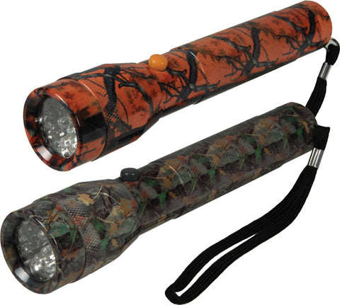 Rivers Edge Camouflage Metal Flashlight