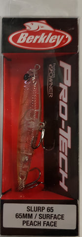 Berkley Slurp 65 Surface Lure Peach Face 1546405