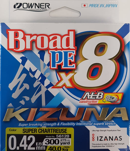Daiwa J-Braid Grand X8E 0,13 mm, 8,5 kg/19,0 lbs, 270 m, chartreuse, gevlochten vislijn, 127697-113 Daiwa J-Braid Grand X8E 0,13 mm, 8,5 kg/19,0 lbs, 270 m, chartreuse, gevlochten vislijn, 127697-113
