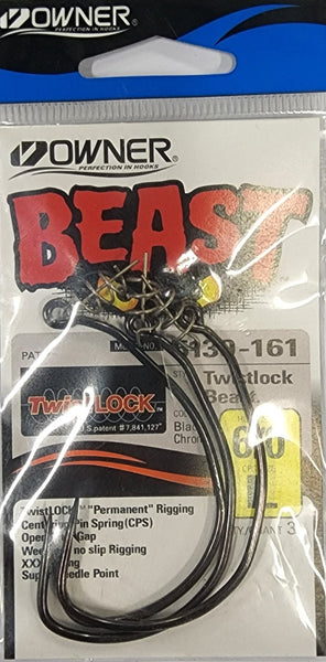 Owner Beast Fishing Weedless Jighead -Size 6/0, 3pcs – Mid Coast Fishing  Bait & Tackle