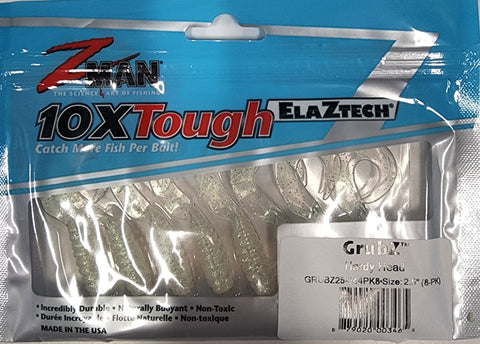 Zman Grubz Soft Plastic Lure - 2.5" Hardy Head