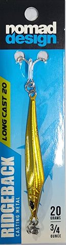 Nomad Design Ridgeback Casting Lure 20gram Gold Buster