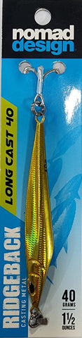 Nomad Design Ridgeback Casting Lure 40gram Gold Buster