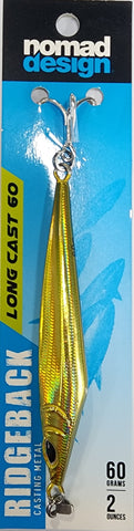 Nomad Design Ridgeback Casting Lure 60gram Gold Buster