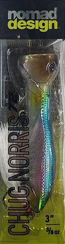 Nomad Design Chug Norris 72 Surface Popper Natural Shad