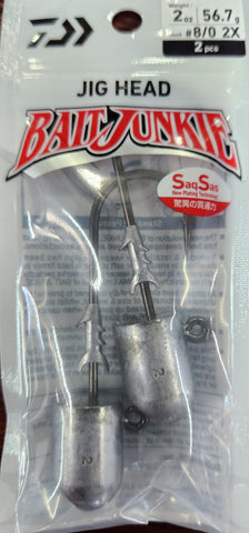 Daiwa Bait Junkie Jighead 2X 5/8oz #8/0  3pcs