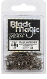 Black Magic Rolling Snap Swivel - Value Pack 4-8kg, 34 Pieces