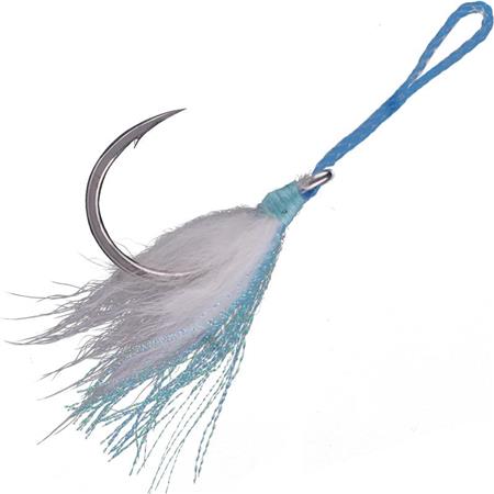 BKK SF8070 Jigging Assist Hooks with Glow Teasers - Size 9/0, 2 Pieces