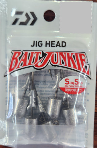 Daiwa Bait Junkie Jighead 2X 1/4oz #1/0  5pcs