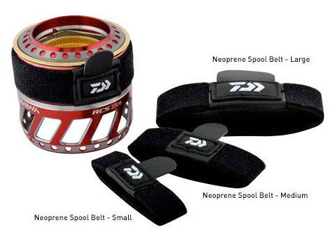 Daiwa Fishing Reel Neoprene D' Spool Belt - 52094 Medium