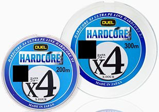 Duel Hardcore X4 Braided Line - PE 3, 40lb, 300 metres