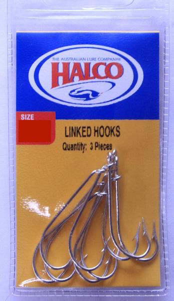 beach fishing gang hooks Halco Linked Gang Fishing Hooks