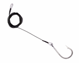 Hookem Shark Rig - Single Hook 10/0 300lb Wire
