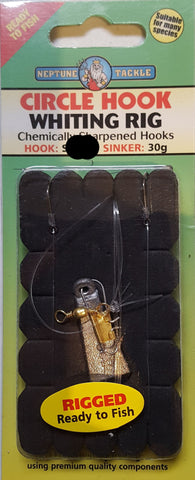 Neptune Tackle Circle Hook Whiting Rig - Size 4 CHWR4