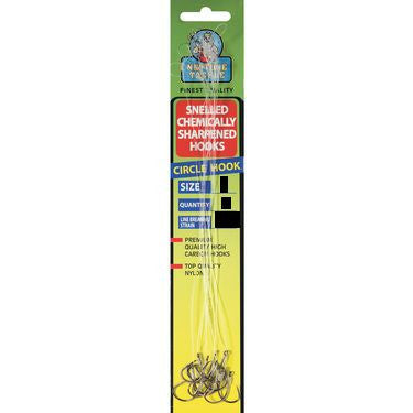 Neptune Tackle Snelled Pretied Circle Hook Size 1/0