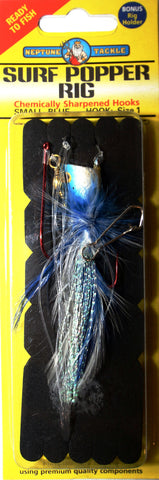 Neptune Tackle Surf Popper Rig - Small Blue SPRSB