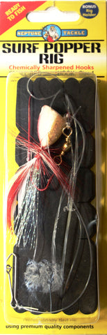 Neptune Tackle Surf Popper Rig - Large Red SPRLR