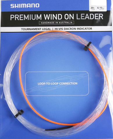 SHIMANO Wind On Leader 20' 150lb