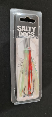 Salty Dogs Baitfish Tuna Skirt Green