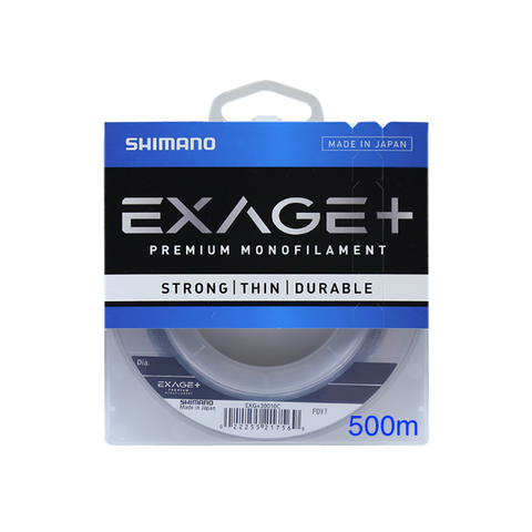 SHIMANO Exage + Mono Fishing Line 500m 10lb EXGM500-10