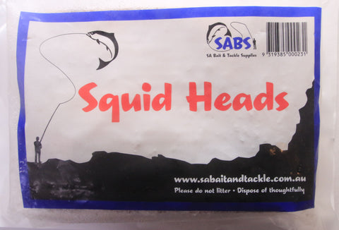 Bait - Squid Heads
