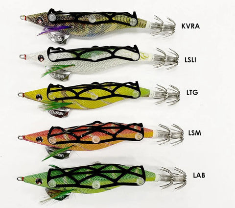 YO-ZURI Sushi Q 3.5 Squid Jig A1778-KVRA 1AB