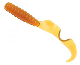 Zman Grubz Soft Plastic Lure - 2.5" Motor Oil