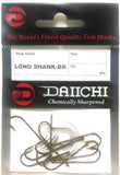 Daiichi Long Shank-BR Hook Pocket Pack - Size 2, 7 Pieces