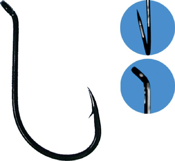 Gamakatsu Octopus Black Hook Pocket Pack - Size 12, 10 Pieces – Mid Coast  Fishing Bait & Tackle