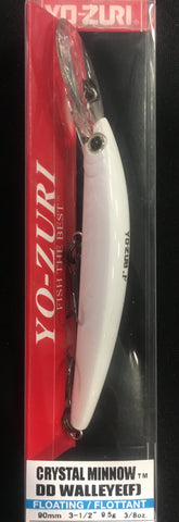 Yo-Zuri Crystal Minnow DD Walleye Floating 90mm R1205