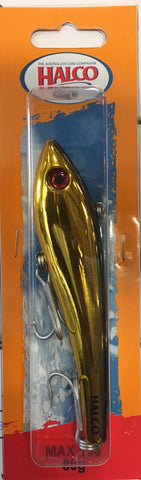 Halco Max Vibe Lure 130mm - H51 Chrome Gold Black Back