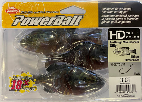 Berkley PowerBait Gilly 110mm HD Warmouth 1546066
